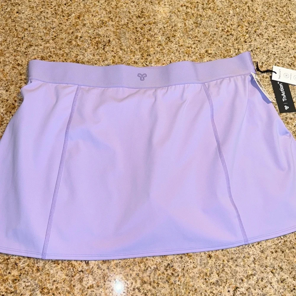 ARITZIA SLICK COURT MICRO Tennis skort. Soft lavender color. Size 2XL - Picture 5 of 12